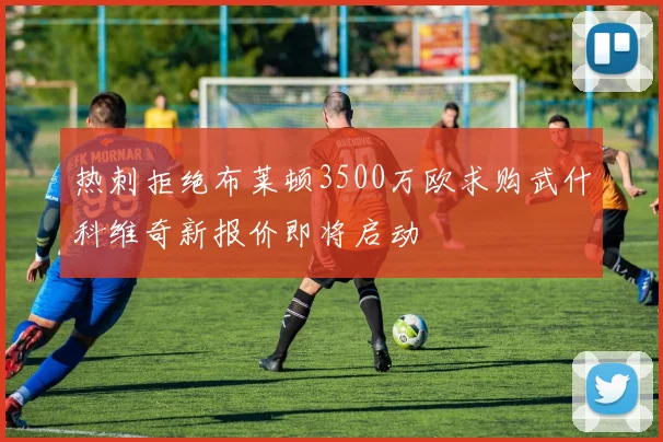 热刺拒绝布莱顿3500万欧求购武什科维奇新报价即将启动